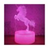 iCHONY Lámpara de escritorio con ilusión 3D de unicornio_1