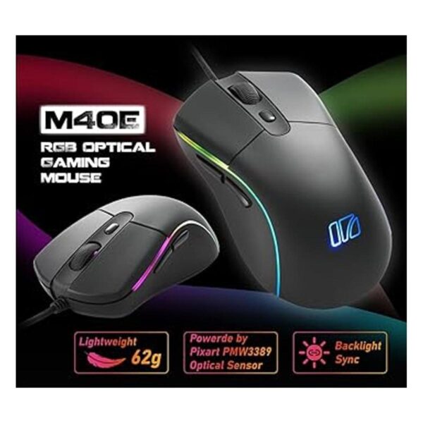 irocks M40E Esports Ratón ultraligero de 2.19 oz de_2