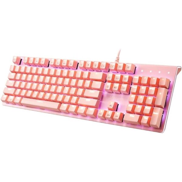 irocks Teclado mecánico iluminado K75M 104 teclas con