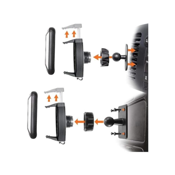 iBOLT MiniPro AMPS Soporte para coche para iPhone 56