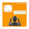 iBOLT Placa adaptadora AMPS compuesta de 0.984 in para_5