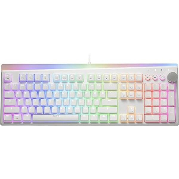 irocks K71M Teclado mecánico RGB para juegos con perilla_1