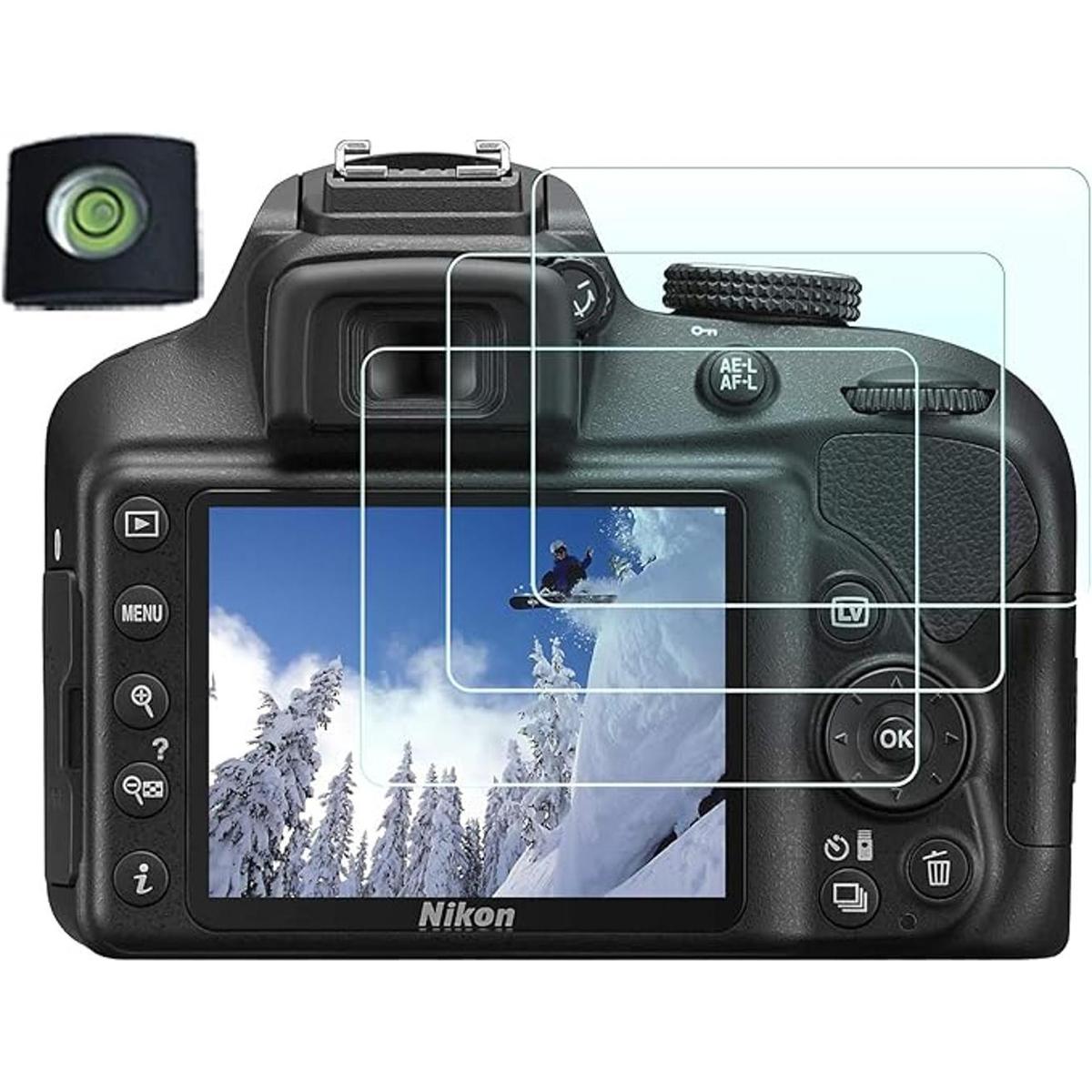 Protector de pantalla para cámara Nikon D3500 D3400 D3300