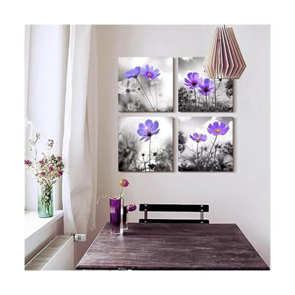 Lienzo decorativo de pared para dormitorio paisaje blanco