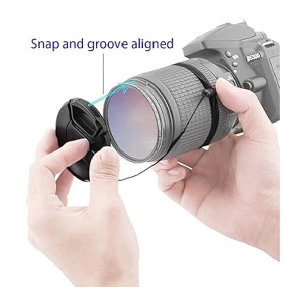 Tapa de lente de 2.047 in compatible con Nikon AFS DX_6