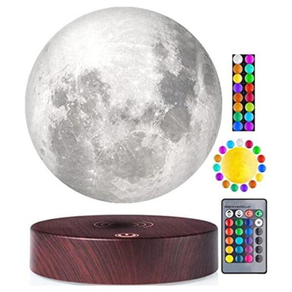 VGAzer Lámpara de luna levitadora 16 colores 20_1