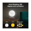 VGAzer Lámpara de luna con impresión 3D lámparas de luz_4