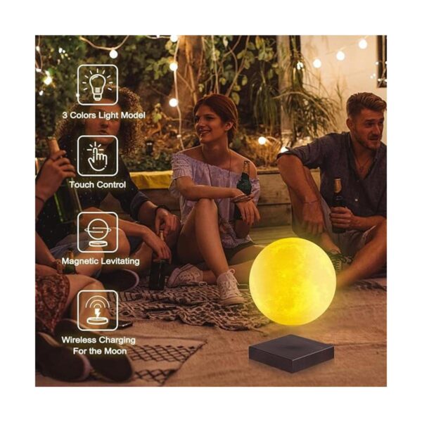 VGAzer Lámpara de luna con impresión 3D lámparas de luz_3