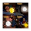 VGAzer Lámpara de luna con impresión 3D lámparas de luz_2