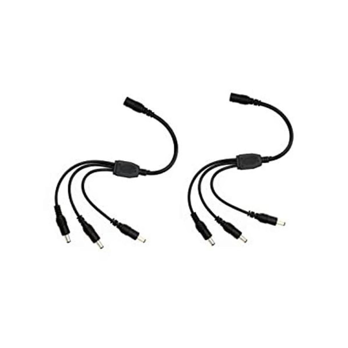 Cable divisor de fuente de alimentación CCTV CC CCTV de