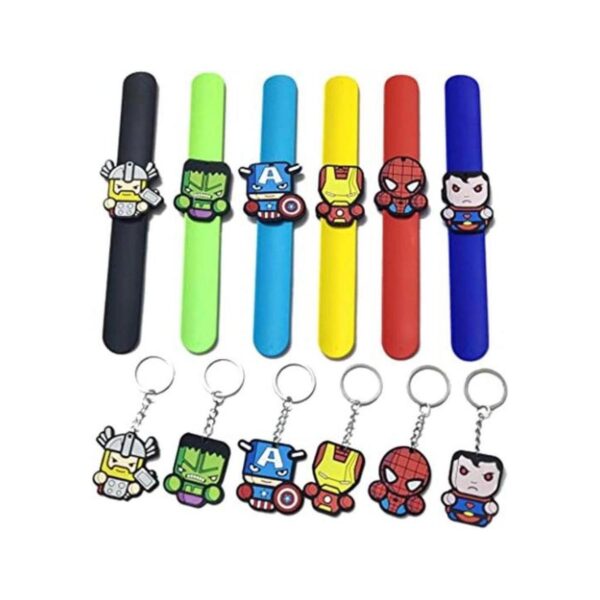 Los juegos de 6 piezas incluyen 6 pulseras de silicona de_1