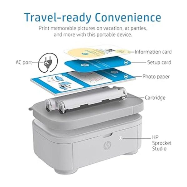 HP Impresora WiFi Sprocket Studio Plus Imprime de forma_3