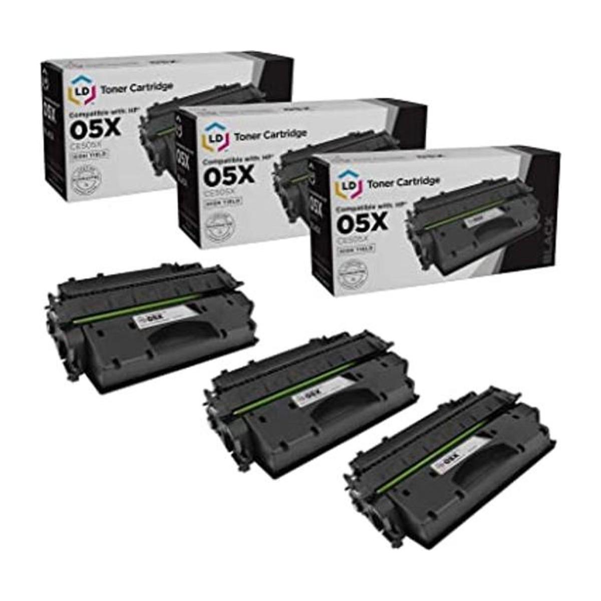 LD Products Cartucho de tóner compatible con HP 05X CE505X