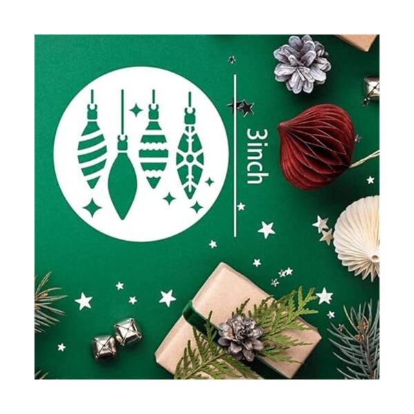 Plantillas de Navidad para pintar sobre madera 3 x 3