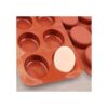 homEdge Molde de silicona ovalado de 6 cavidades 3