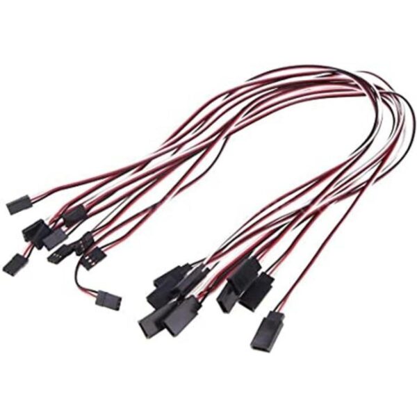 Hobbypower 26 AWG 600 mm. Futaba JR receptor de macho a_1