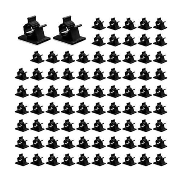Hggmg 80 clips ajustables de gestión de cables adhesivos_1