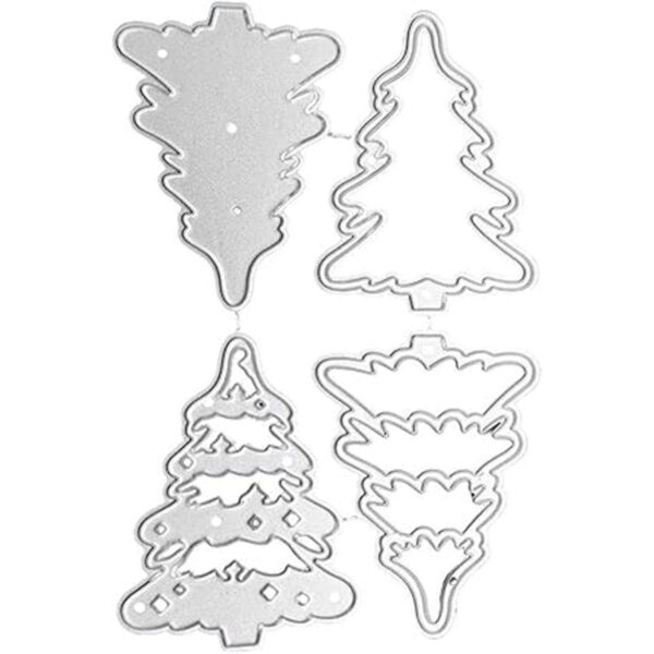 hinana 1000 troqueles de metal para árbol de Navidad