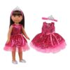 Ropa de muñeca de bebé de 14 pulgadas ajustada para niña_2