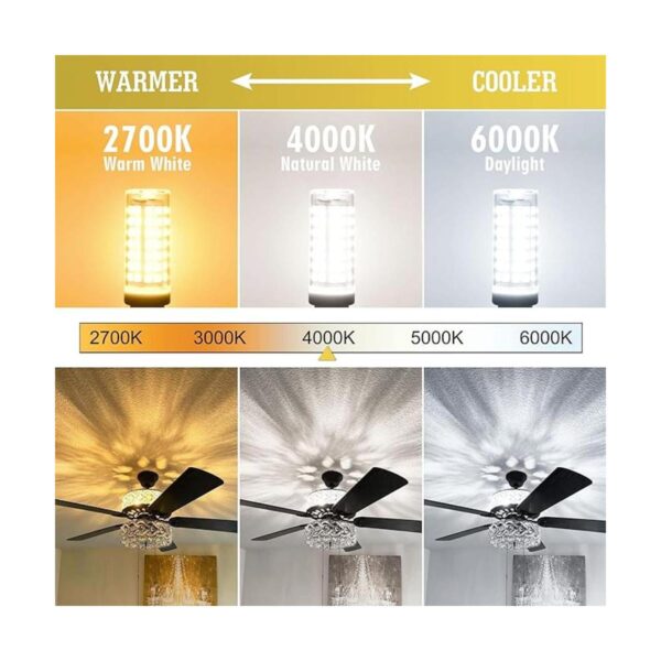 Bombilla LED G9 de 6 W equivalente a halógeno de 60 W_6