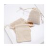 100 bolsas de algodón con doble cordón reutilizables para