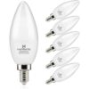 Hansang Candelabra Bombillas LED 60 W equivalente a 600_1