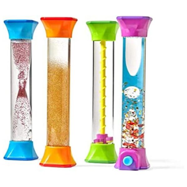 Hand2mind 92419 Sensory Fidget Tubos Juguete para aliviar_1