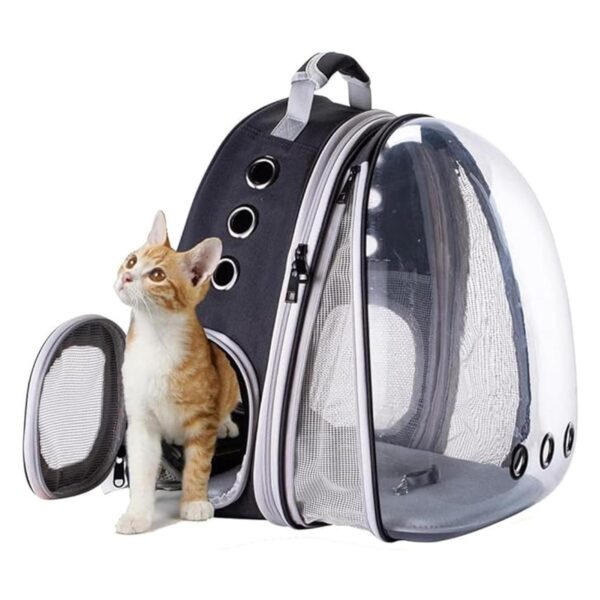 Mochila expandible para gatos se adapta a hasta 20