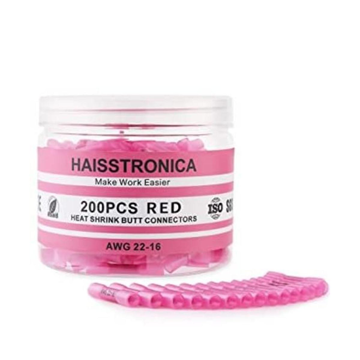 haisstronica 200 conectores de tope termorretráctiles