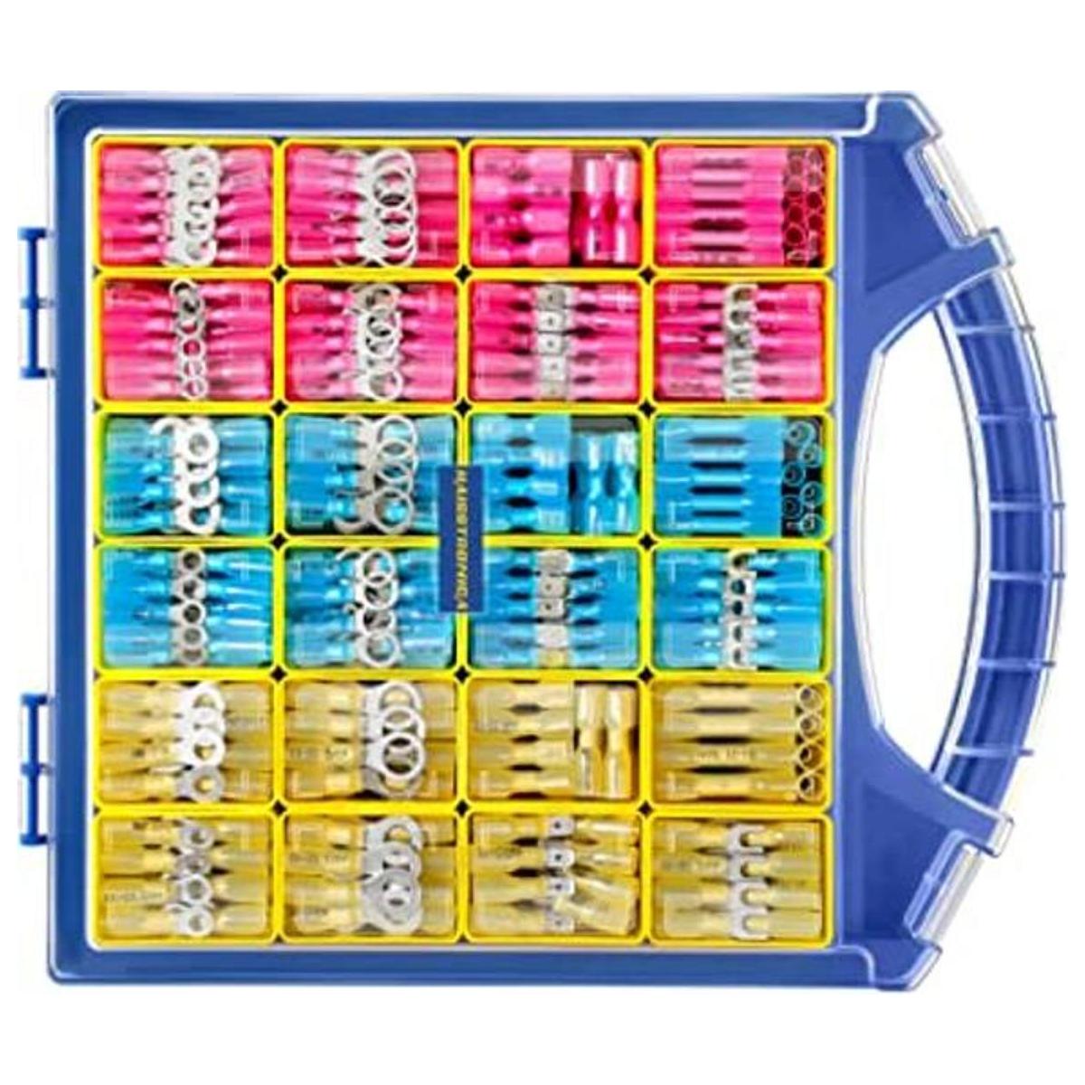 haisstronica Kit de 620 conectores de extremo de alambre