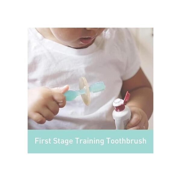 haakaa Baby Toothbrush Baby Teether 360 Silicone Massage_2
