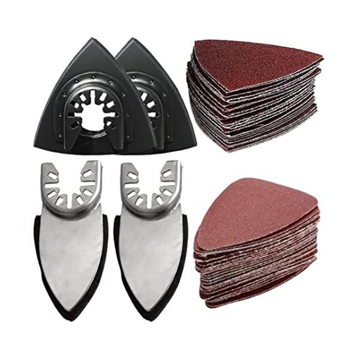 Kit de 54 almohadillas de lijado con detalles de