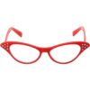 Gafas de ojo de gato Nerd de los años 50 disfraz para_4