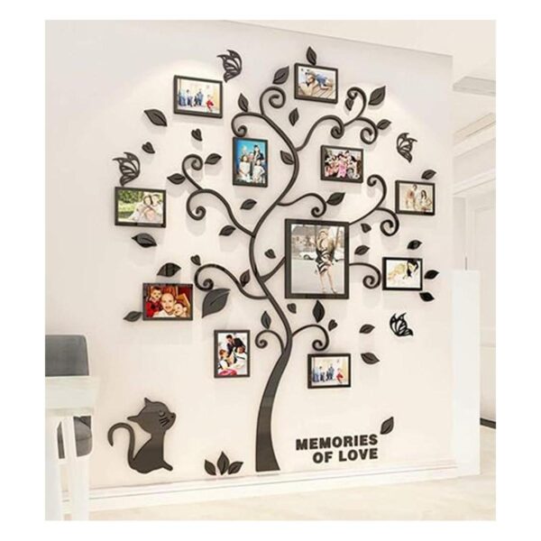 Calcomanías de pared de árbol 3D Decoración de pared de_1