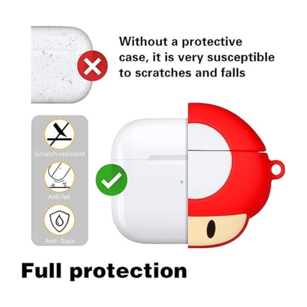 Oqplog Funda para AirPod 3 con diseño de personajes_5