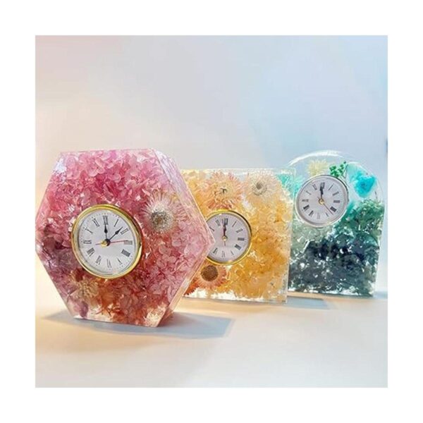 Reloj de molde de resina de silicona silicona de molde de