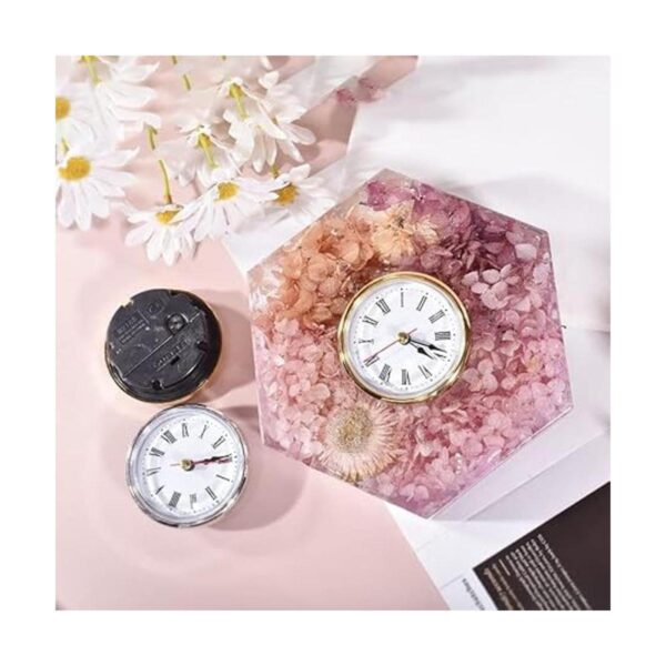 Reloj de molde de resina de silicona silicona de molde de