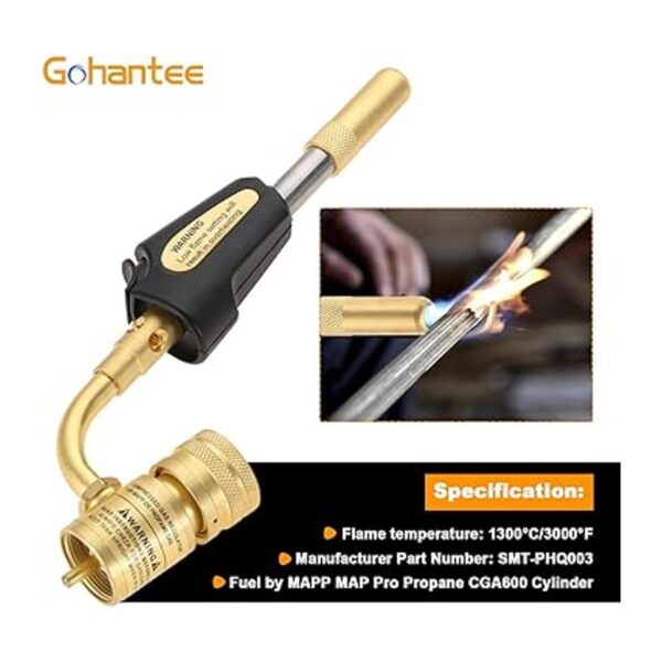 gohantee Propane MAPP Puntas de antorcha turbo de gas con_3