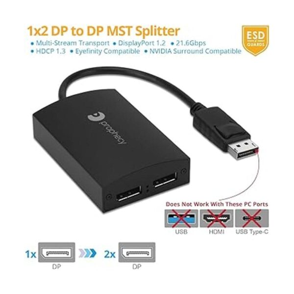 gofanco Prophecy Adaptador de pantalla DisplayPort de 1.2_3