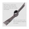 glorousamc Cortador Mattock hacha de púas resistente de
