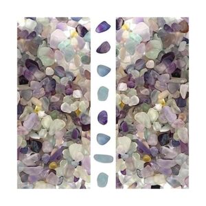 gemshan 2lb Rose Quartz Chips Natural Crushed Crystal Chip_1