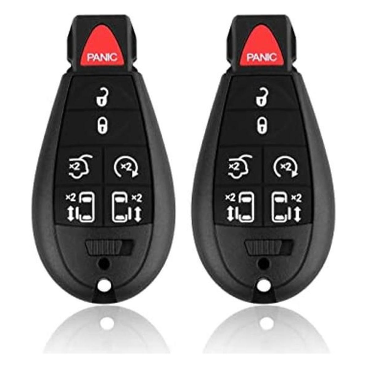 Llavero de repuesto compatible con Chrysler Town and