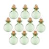 10 piezas mini botella de vidrio de colores lindos frascos_1