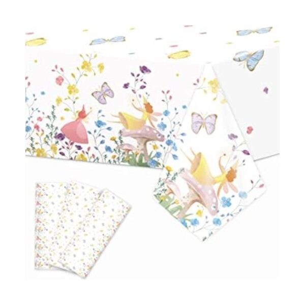 3 manteles de hadas para fiesta de cumpleaños suministros_1