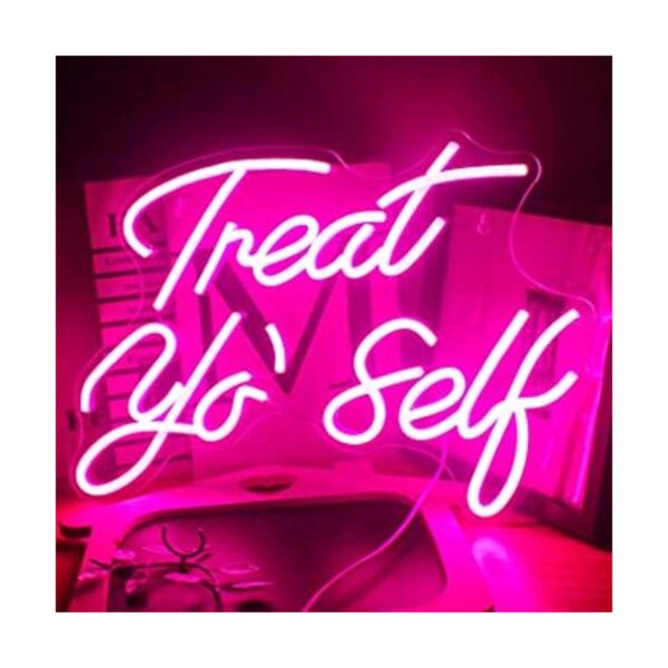 Gamerneon Letrero de neón rosa con palabras LED de neón_1