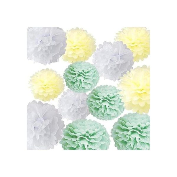 HappyField Decoración para baby shower color verde
