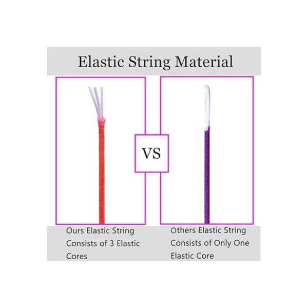 Cuerda elástica de 0.039 in resistente cuerda elástica de