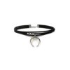 fxmimior Gargantilla con colgante de luna negra y luna_2