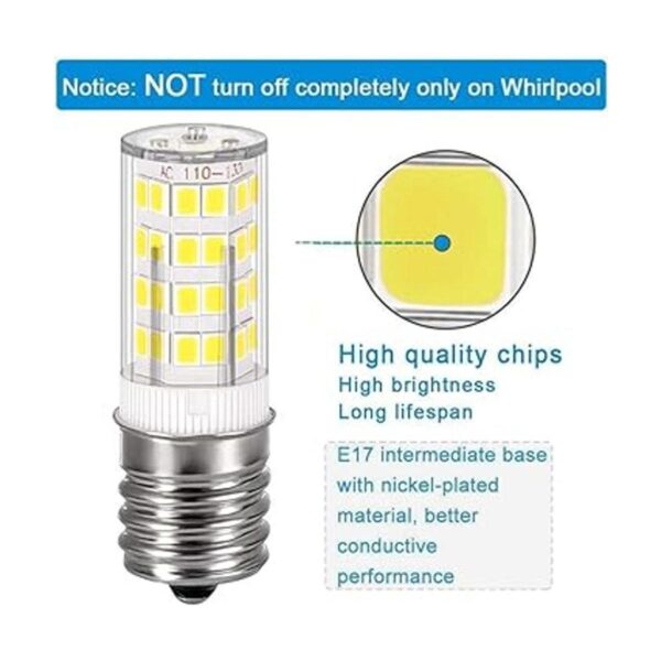 Bombilla LED E17 Kei 125 V 40 W equivalente a la luz del