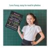 FunPlus Tablero del primer día de escuela letrero de_4